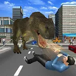 Cover Image of Herunterladen Angry Dinosaur City Attack Simulator 3D  APK