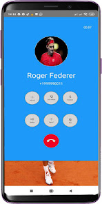 Screenshot 3 Roger Federer Fake Video Call android