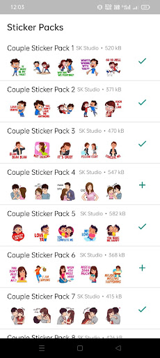 Love Stickers for whatsApp WA Screen 3