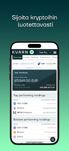 Android application Kvarn X screenshort
