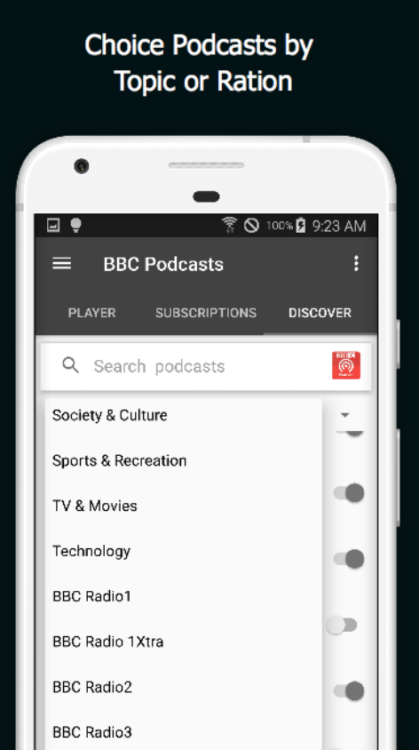 BCast - UK Podcast Playerのおすすめ画像1