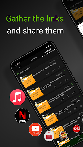 Android application Goole Link manager - Bookmark screenshort
