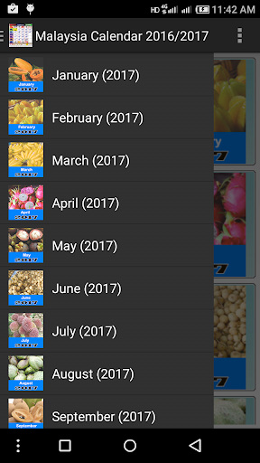 2023 Malaysia Calendar Screen 3
