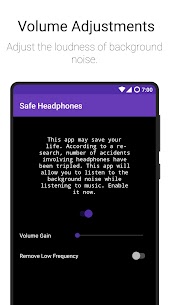 Safe Headphones MOD APK: hear clearly (PRO Unlocked) 4