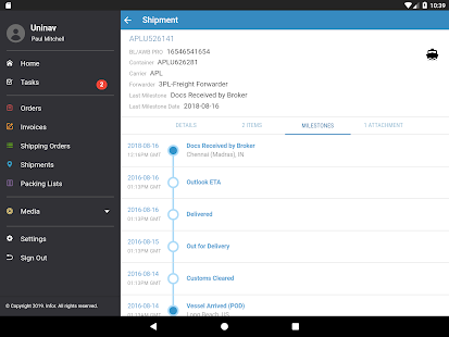 Infor Nexus Mobile Varies with device APK screenshots 9