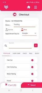 Zooty - Salon Billing App