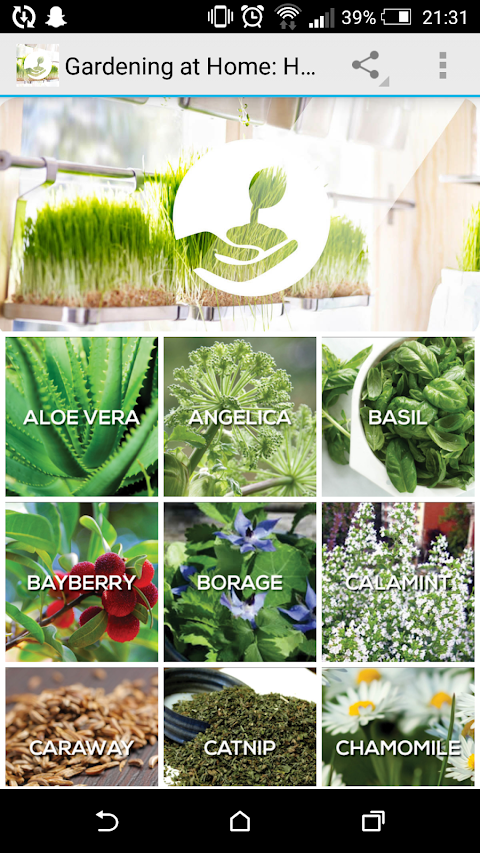 Gardening at Home: Herbsのおすすめ画像1