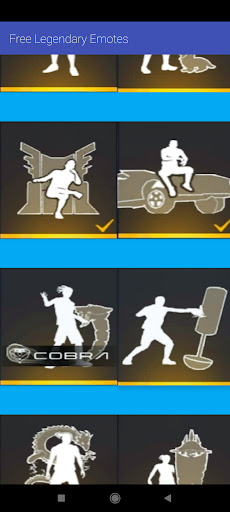 Rare Legendary Emotes Tool pro Screen 3