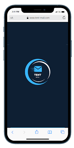 Android application Tent Mail screenshort