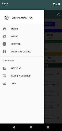 Cripto Analítica Screen 2