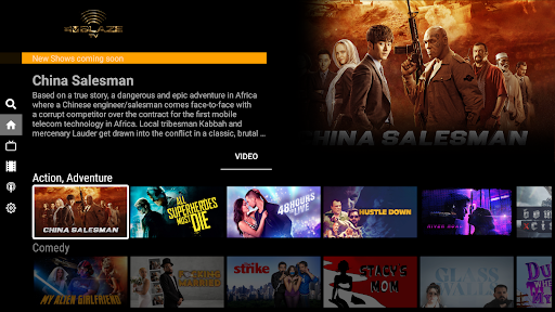 Android application EmBlaze TV screenshort