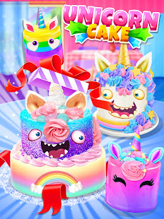 Unicorn Rainbow Cake-Diy Sweet Galaxy Desserts 1.2 APK screenshots 10