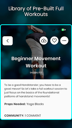 Screenshot of Handstand Coach Kyle Weiger