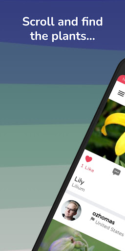 Android application Floragora screenshort