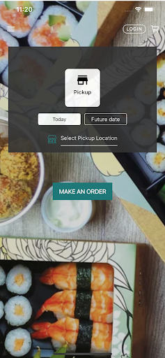 Android application Nudo Sushi Box Loyalty App screenshort