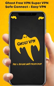 Ghost Paid VPN Super VPN MOD APK 1.2 (Premium Unlocked) 1