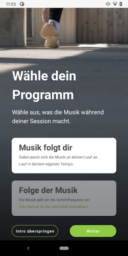 ABIOS run music - and smile Screen 3