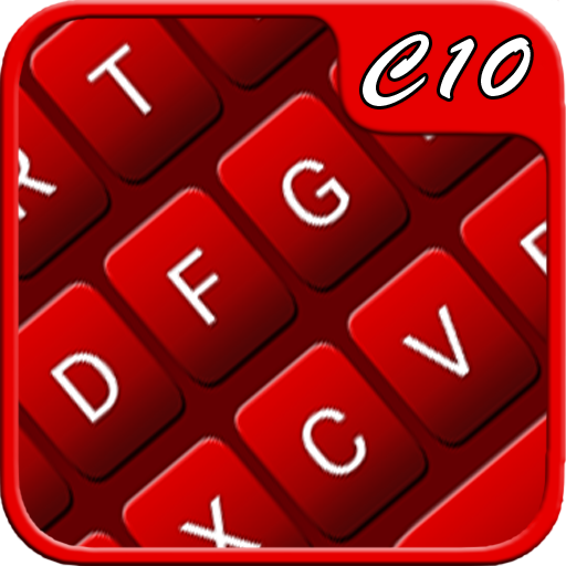 Red Keyboard  Icon