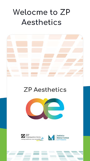 Android application ZP Aesthetics screenshort