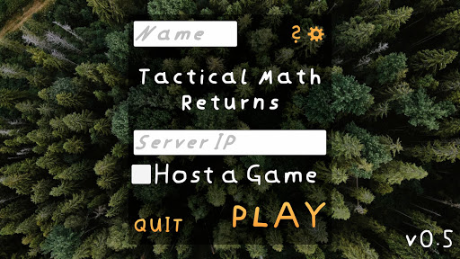 Android application Tactical Math Returns screenshort