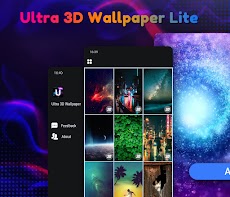 Ultra 3D Wallaper Liteのおすすめ画像1