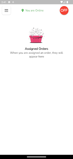 Android application Delivery Depot Driver screenshort