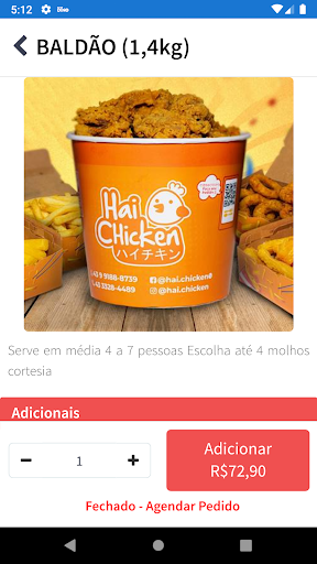 Hai Chicken Londrina Screen 2