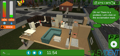 Evident Serious Game Screen 3