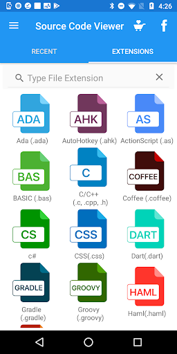 Source Code Viewer(Css, Java, Screen 2