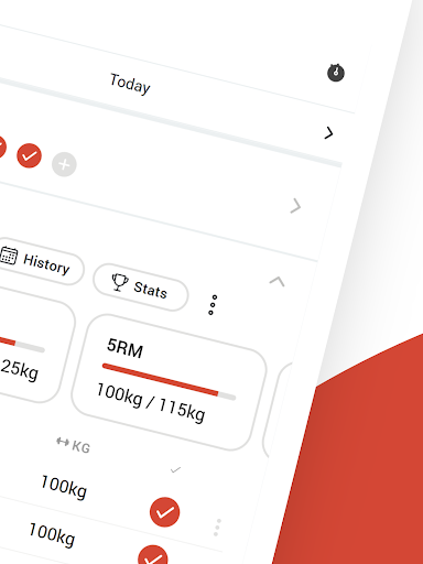 Screenshot of Intensity - Powerlifting Log