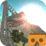 Cover Image of Télécharger Jurassic Roller Coaster VR  APK