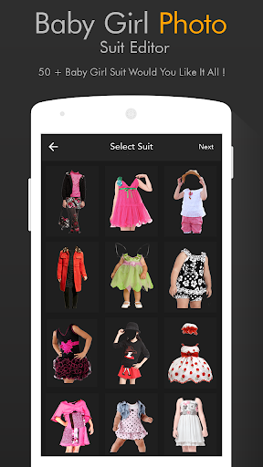 Baby Girls Photo Suit Screen 2