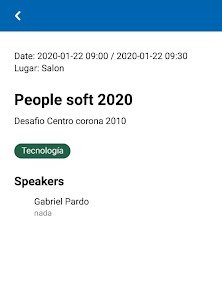 Captura de Pantalla 6 Convención 2020 android