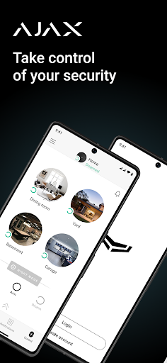 Screenshot of Ajax Security System