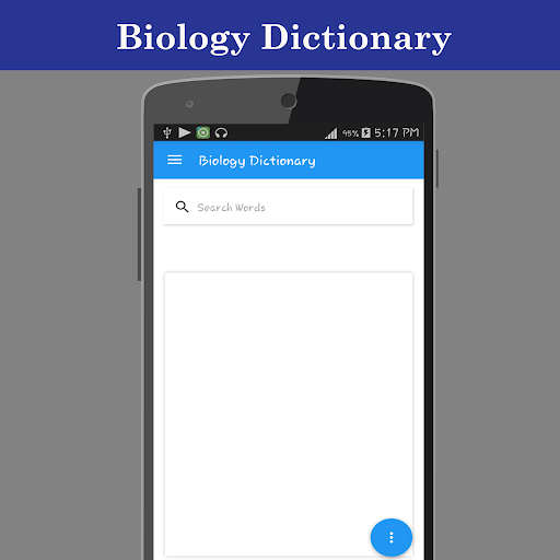 Android application Biology Dictionary screenshort