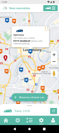 Carloh Carsharing Screen 3