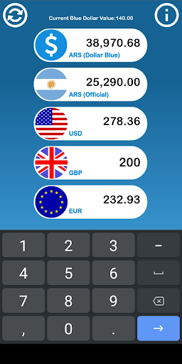 Easy Dollar Blue screenshot 1