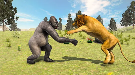 Angry Wild Gorilla: Real Games