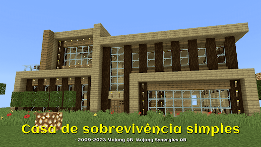 Minecraft: CONSTRUA UMA CASA NA MONTANHA! 