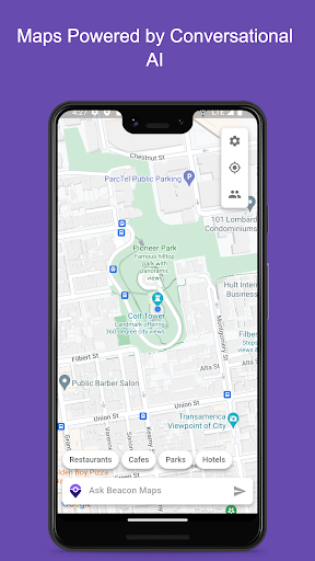 Android application Beacon Maps screenshort