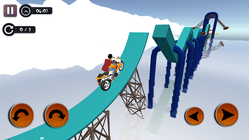 Modern Crazy Motor Bike Tricky Stunt Game  screenshots 2