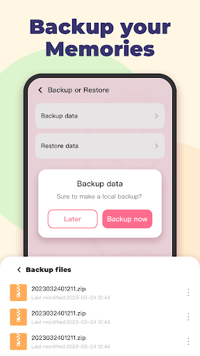 Screenshot of Diary with Lock: Daily Journal