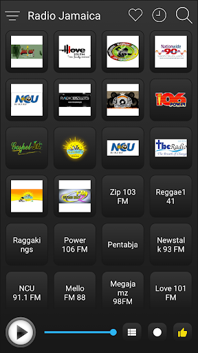 Jamaica Radio FM AM Music Screen 2