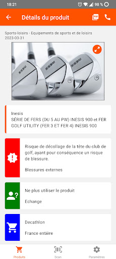 Rappel Conso Screen 3