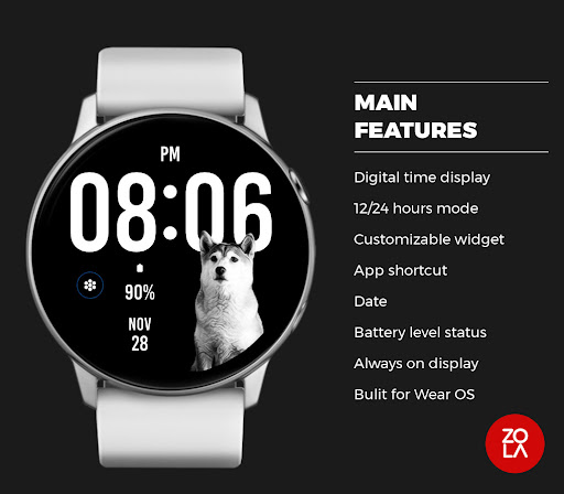 Dog Watch Face Screen 2