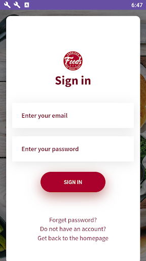 Foods Screen 2