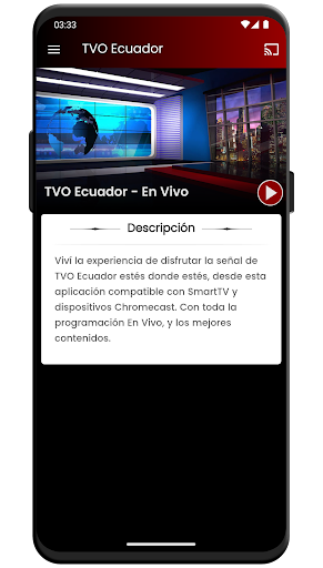 TVO Ecuador Screen 2
