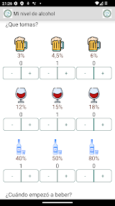 Imágen 8 Concentración  alcohol  sangre android