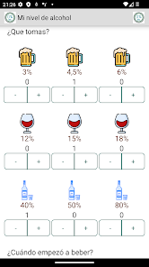 Screenshot 8 Concentración  alcohol  sangre android