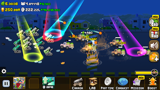 Idle Cat Cannon - Simulation - games